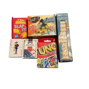 Assorted Card and Board Games Set